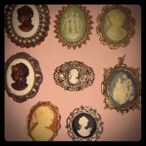 Multiple vintage cameos - Inquire about each